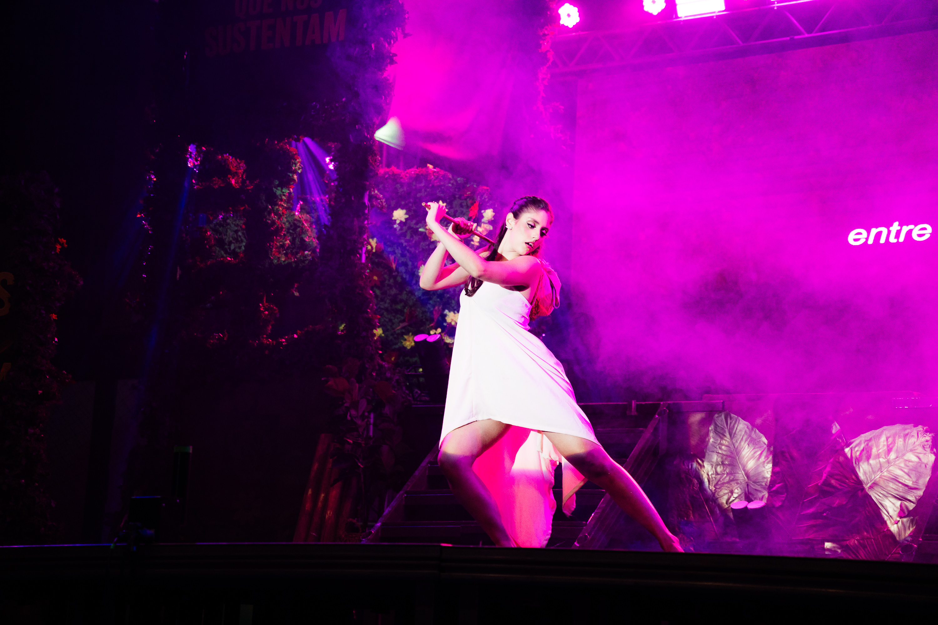 Cena artística no Festival de Artes Cênicas